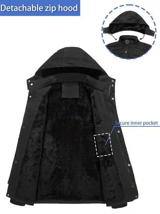 winterspell™ Folk Embroidered Jacket | Unisex Artisan Outerwear