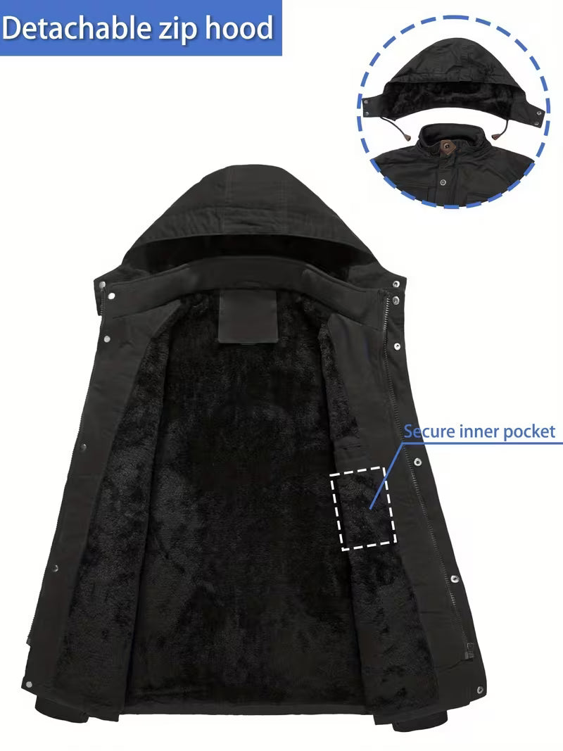 winterspell™ Folk Embroidered Jacket | Unisex Artisan Outerwear