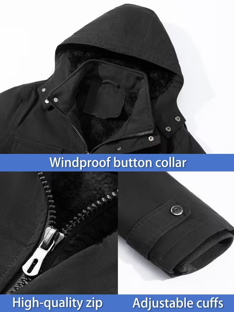 winterspell™ Folk Embroidered Jacket | Unisex Artisan Outerwear