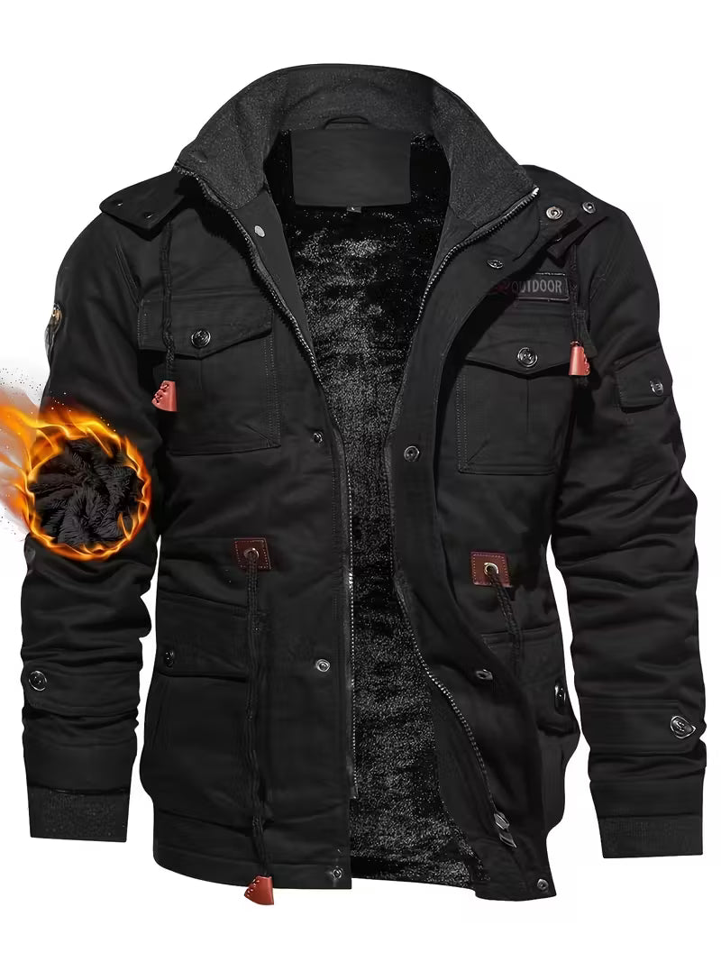 winterspell™ Folk Embroidered Jacket | Unisex Artisan Outerwear